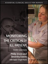 Monitoring the Critically Ill Patient (eBook)